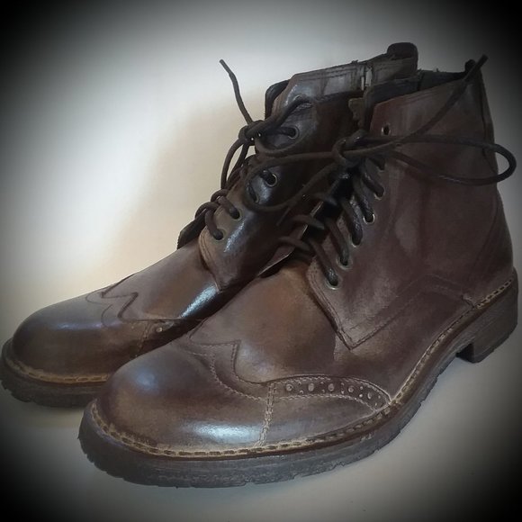 #8 NEW MARK NASON Dark Brown Hideaway boots main image 8